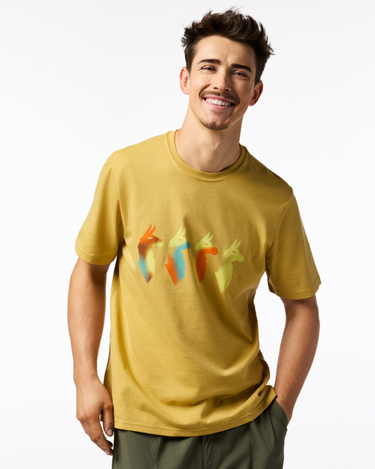 Cuatro Bitmap T-Shirt - Men's - Husk - US 1674