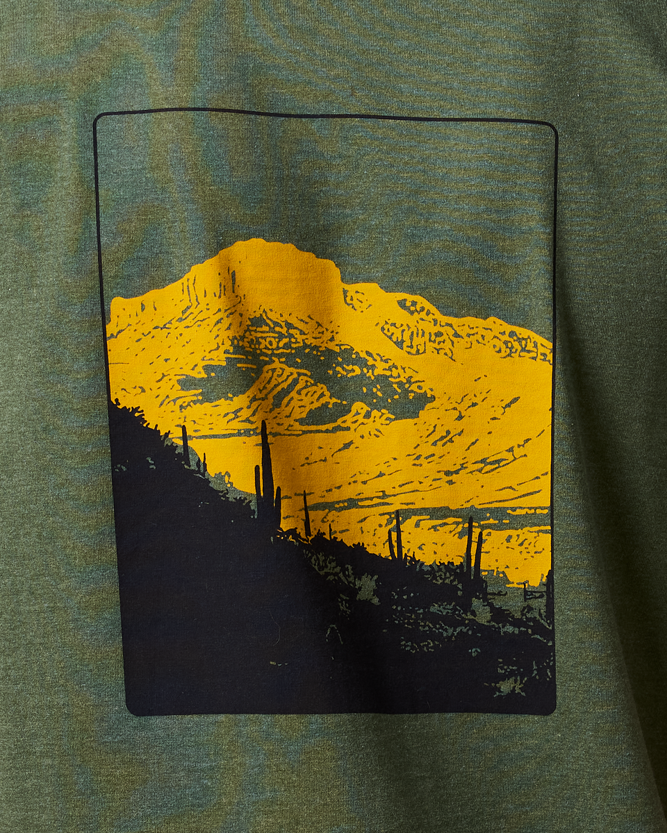 Down The River T-Shirt - Men's - Fatigue - US 1037