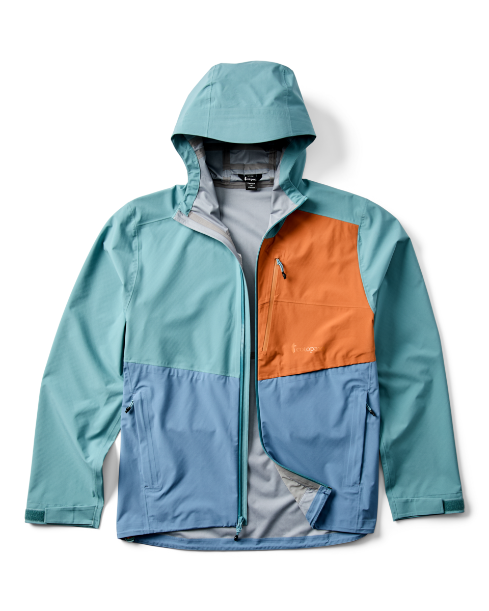 Impermeo 3L Hooded Shell Jacket - Men's - Everglade/Steel Blue - US 4222