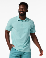Pulso Tech Polo - Men's - Tide Pool - US 3474