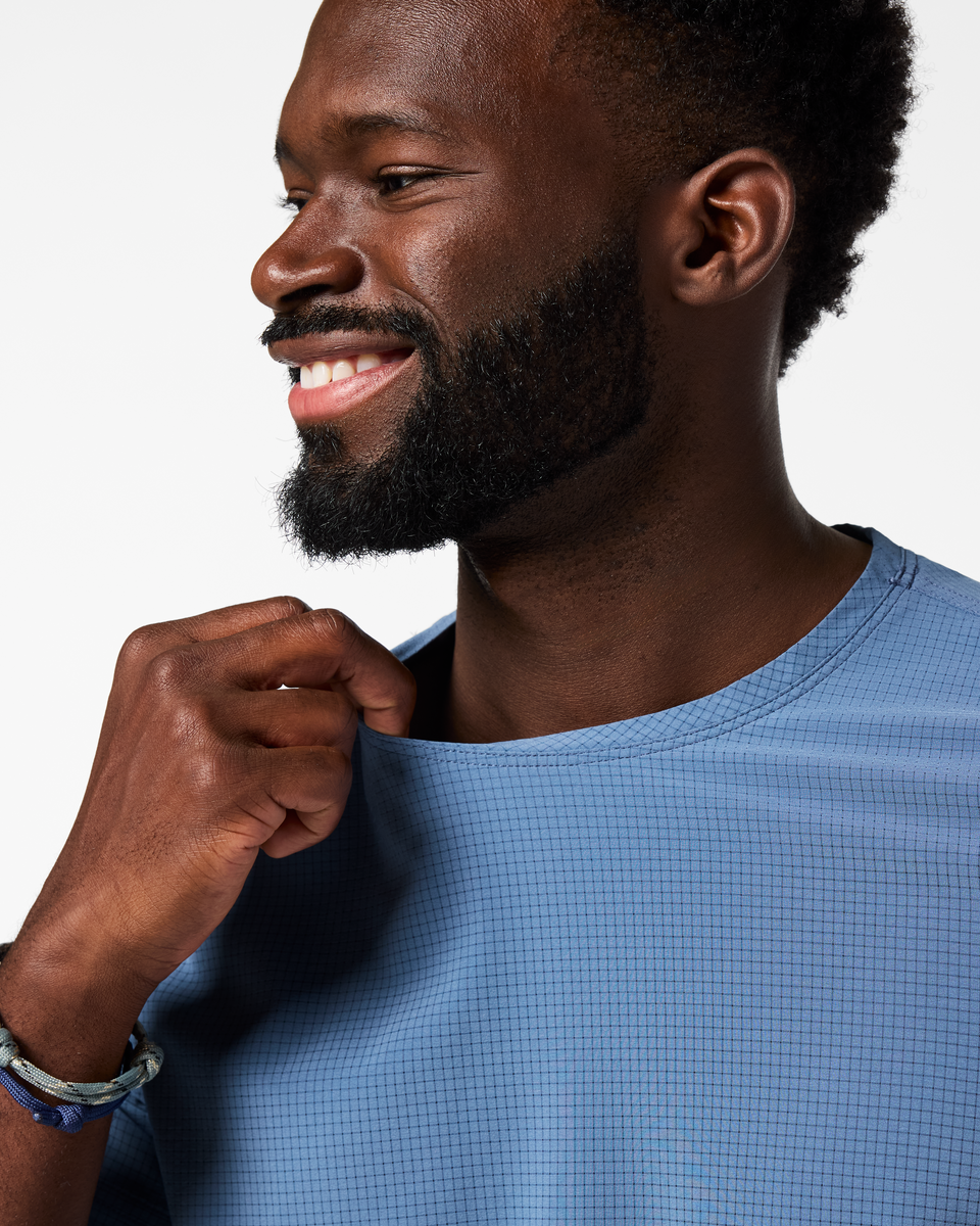 Pulso Tech T-Shirt - Men's - Steel Blue - US 1862