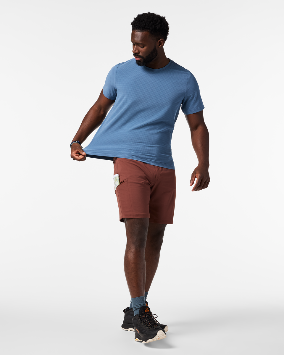 Pulso Tech T-Shirt - Men's - Steel Blue - US 1862