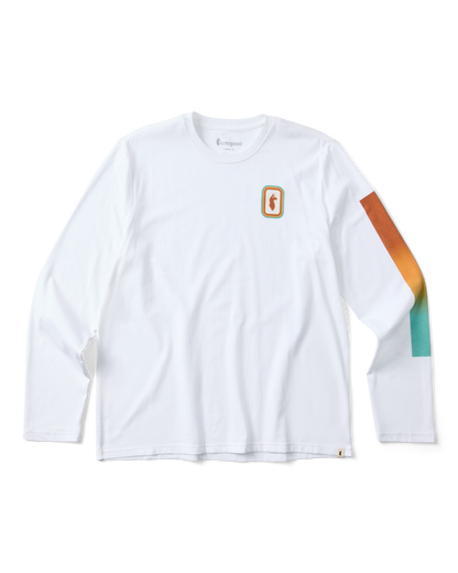 Radiant Llama Long-Sleeve T-Shirt - Men's - White - US 4079