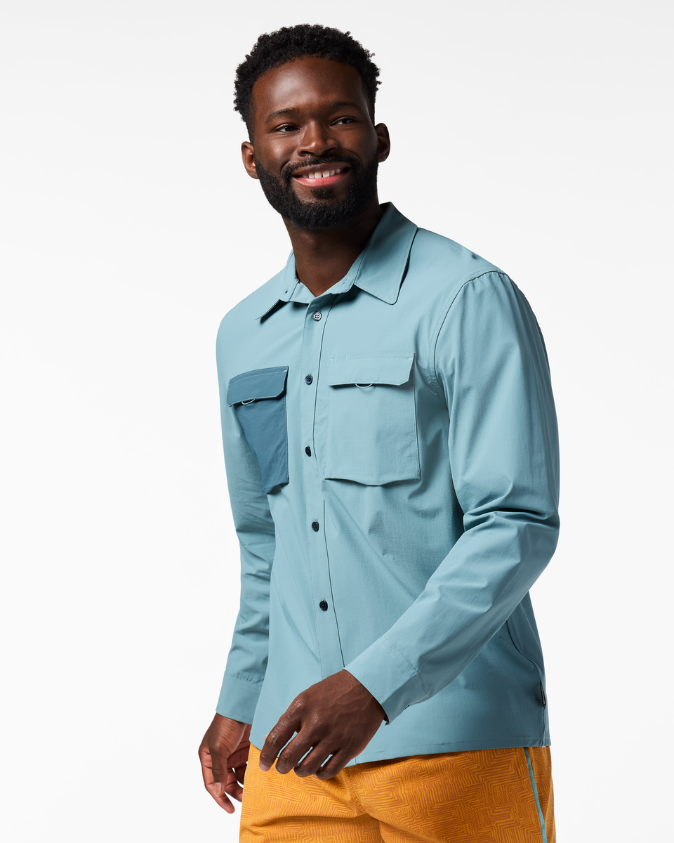 Solta Long-Sleeve Sun Shirt - Men's - Everglade - US 1042