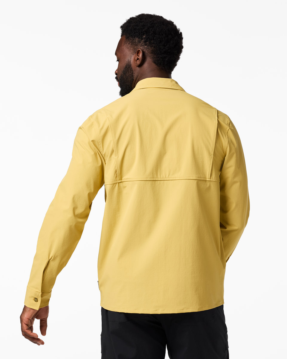 Solta Long-Sleeve Sun Shirt - Men's - Husk - US 6714