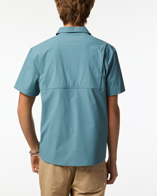 Solta Short-Sleeve Sun Shirt - Men's - Everglade - US 6964