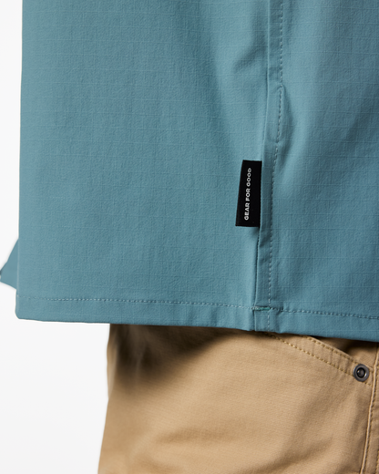 Solta Short-Sleeve Sun Shirt - Men's - Everglade - US 8839