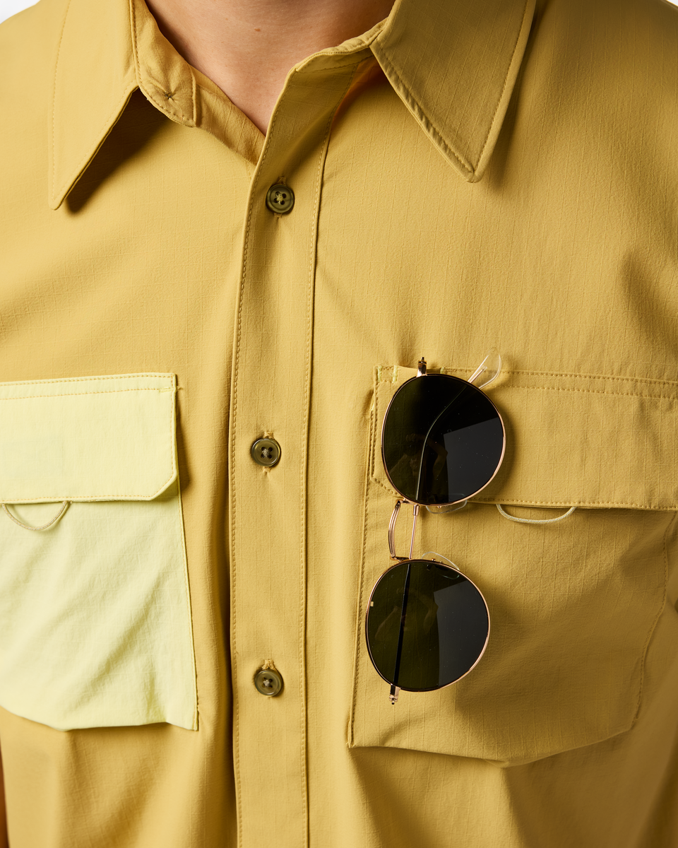 Solta Short-Sleeve Sun Shirt - Men's - Husk - US 3508