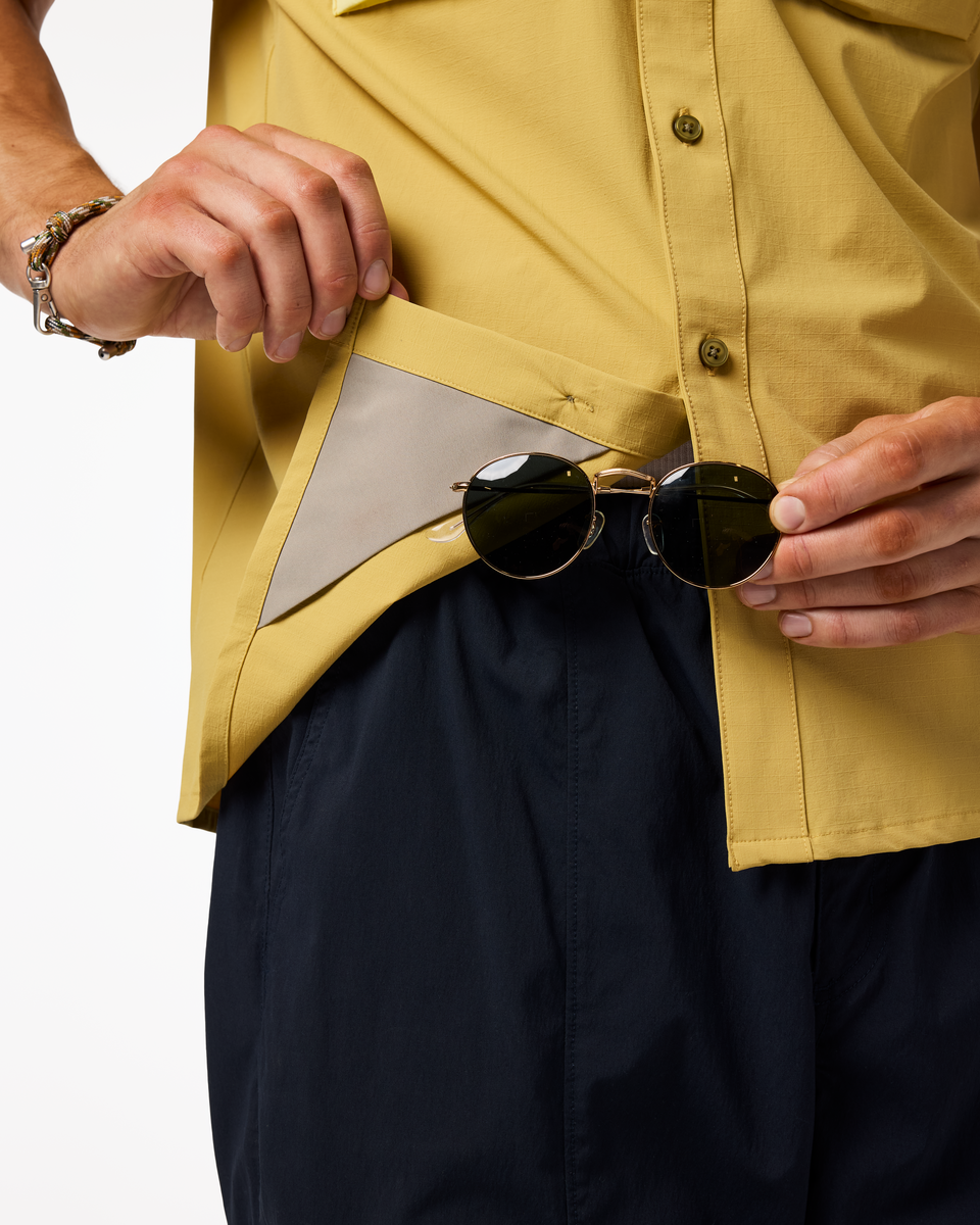 Solta Short-Sleeve Sun Shirt - Men's - Husk - US 3508