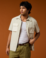 Solta Short-Sleeve Sun Shirt - Men's - Mineral - US 8453