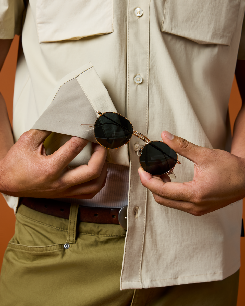 Solta Short-Sleeve Sun Shirt - Men's - Mineral - US 8453