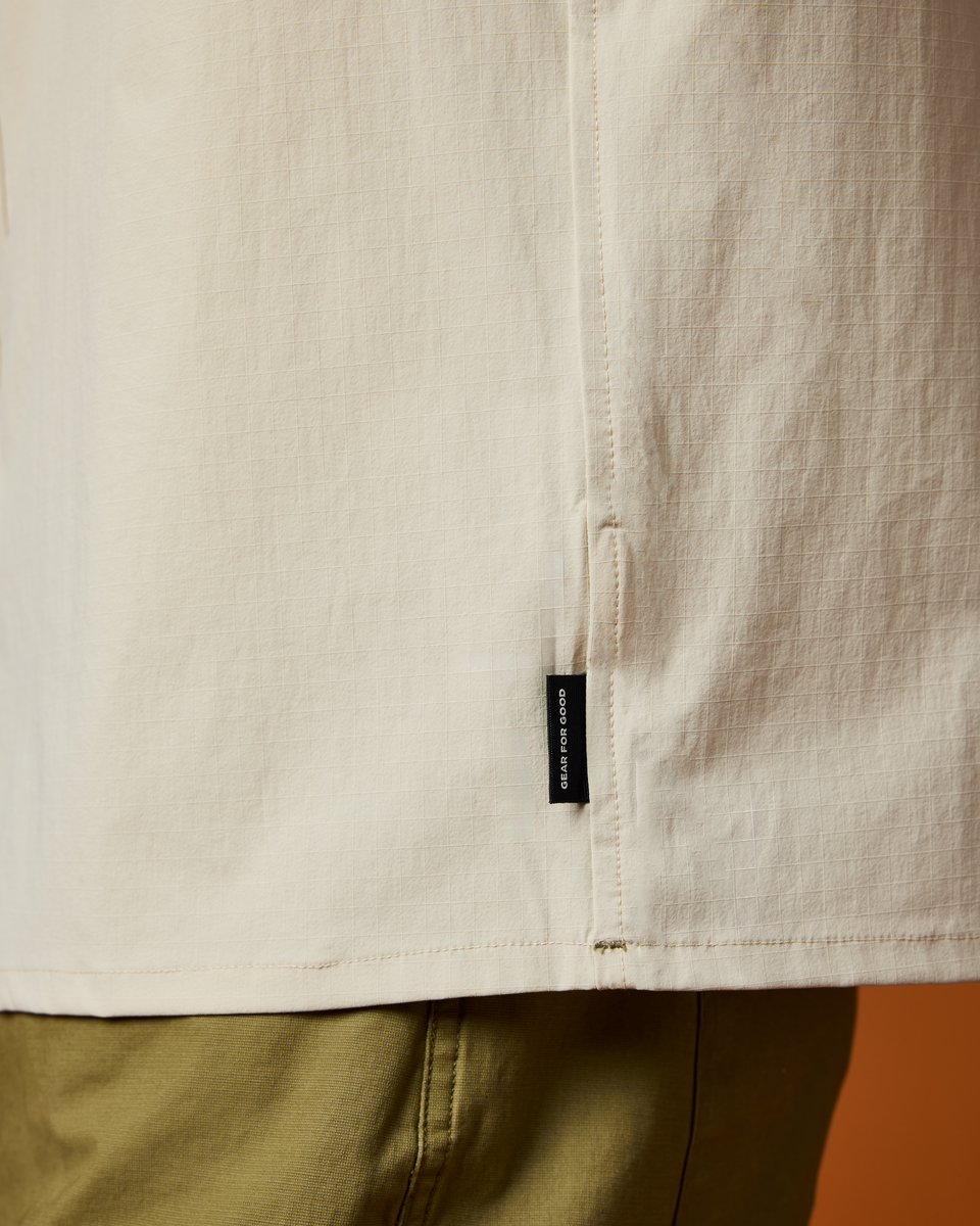 Solta Short-Sleeve Sun Shirt - Men's - Mineral - US 8453