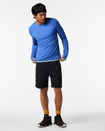 Sombra Long-Sleeve Sun Shirt - Men's - Azure - US 9999