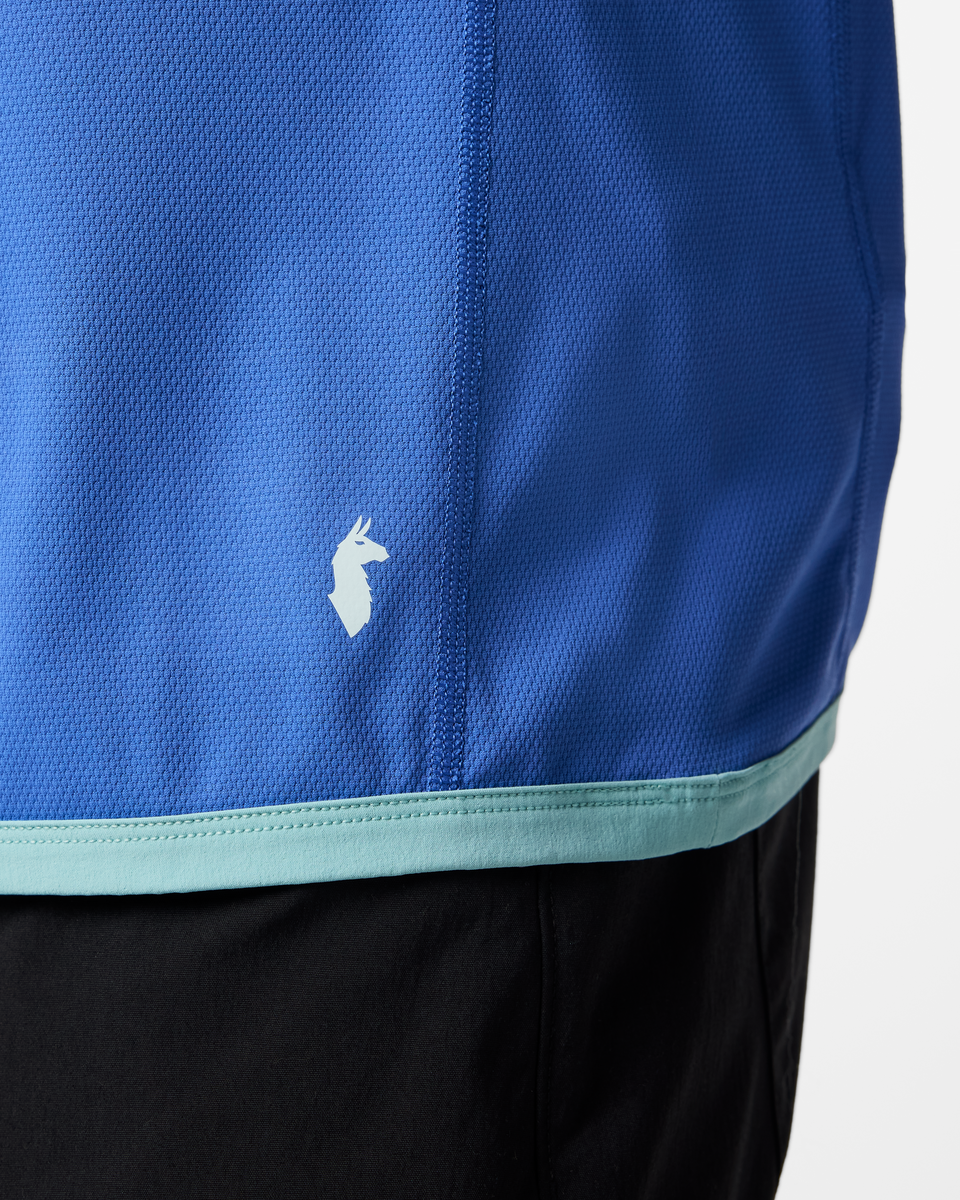 Sombra Long-Sleeve Sun Shirt - Men's - Azure - US 9999