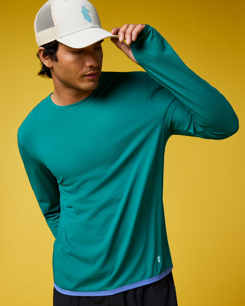 Sombra Long-Sleeve Sun Shirt - Men's - Malachite - US 3196