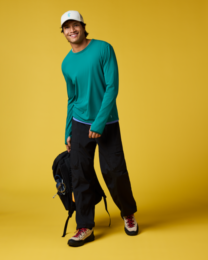 Sombra Long-Sleeve Sun Shirt - Men's - Malachite - US 3196