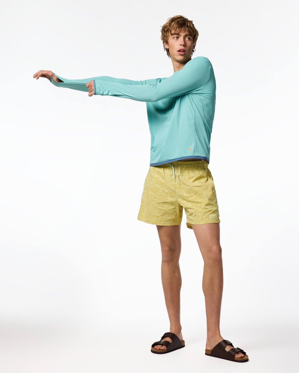 Sombra Long-Sleeve Sun Shirt - Men's - Tide Pool - US 5286