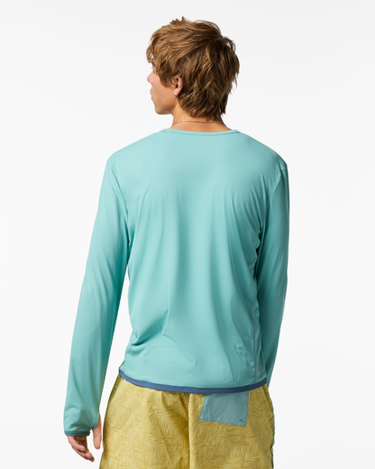 Sombra Long-Sleeve Sun Shirt - Men's - Tide Pool - US 5286