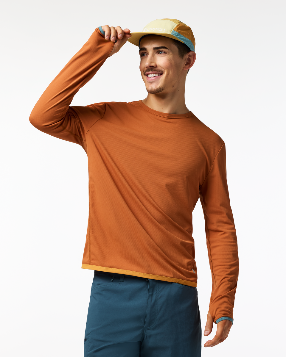 Sombra Long-Sleeve Sun Shirt - Men's - Whiskey - US 1709