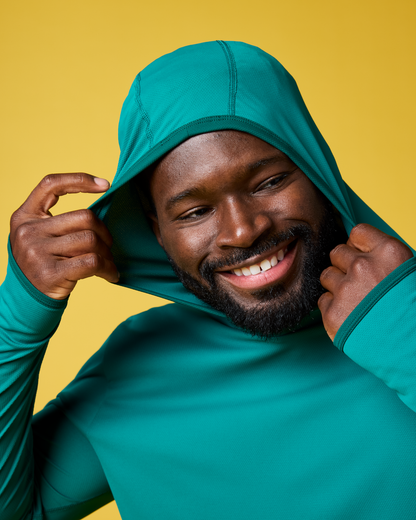 Sombra Sun Hoodie - Men's - Malachite - US 1257