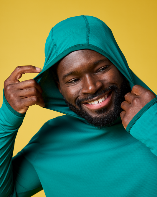 Sombra Sun Hoodie - Men's - Malachite - US 1257