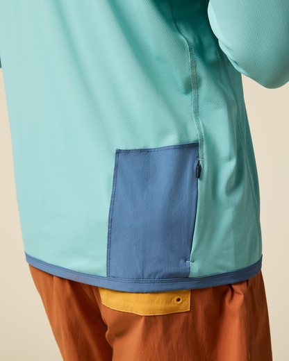 Sombra Sun Hoodie - Men's - Tide Pool - US 3607