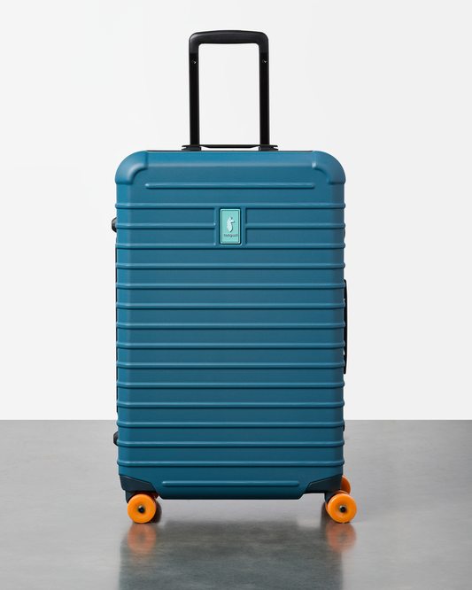 Coraza Suitcase - Medium Checked - Blue Spruce - US 8621