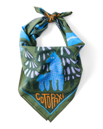 Organic Cotton Bandana - Llama Camp Bandana - US 1175