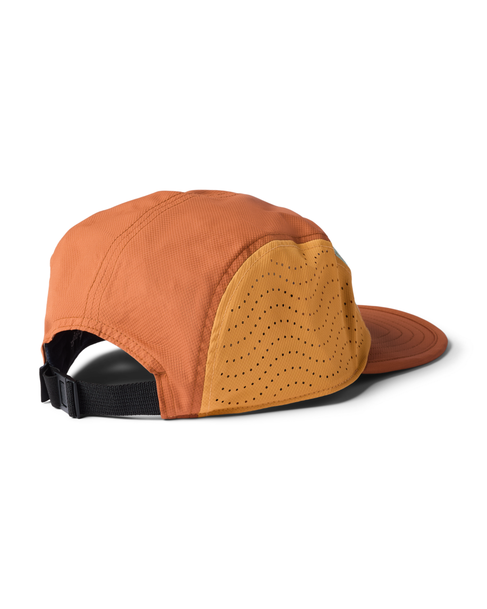Tech Plus 5-Panel Hat - Tide Pool/Whiskey - US 3415