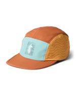 Tech Plus 5-Panel Hat - Tide Pool/Whiskey - US 3415