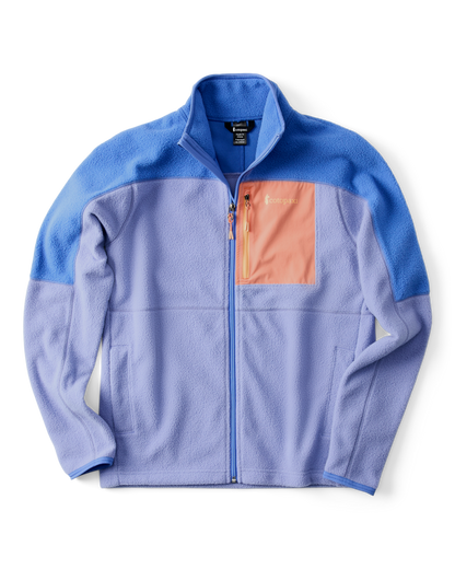 Abrazo Fleece Full-Zip Jacket - Women's - Azure/Aster - US 3807