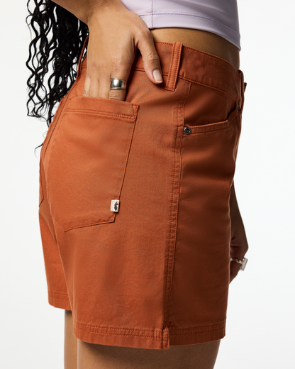 Ambato Short - Women's - Whiskey - US 5110