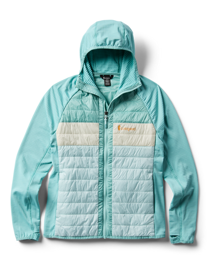 Capa Hybrid Insulated Hooded Jacket - Women's - Tide Pool/Surf - US 5220