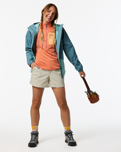 Coraje 4" Tech Short - Women's - Mineral - US 2846