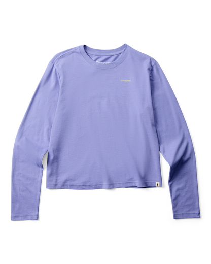 Flower Patch Long-Sleeve T-Shirt - Women's - Aster - US 6110