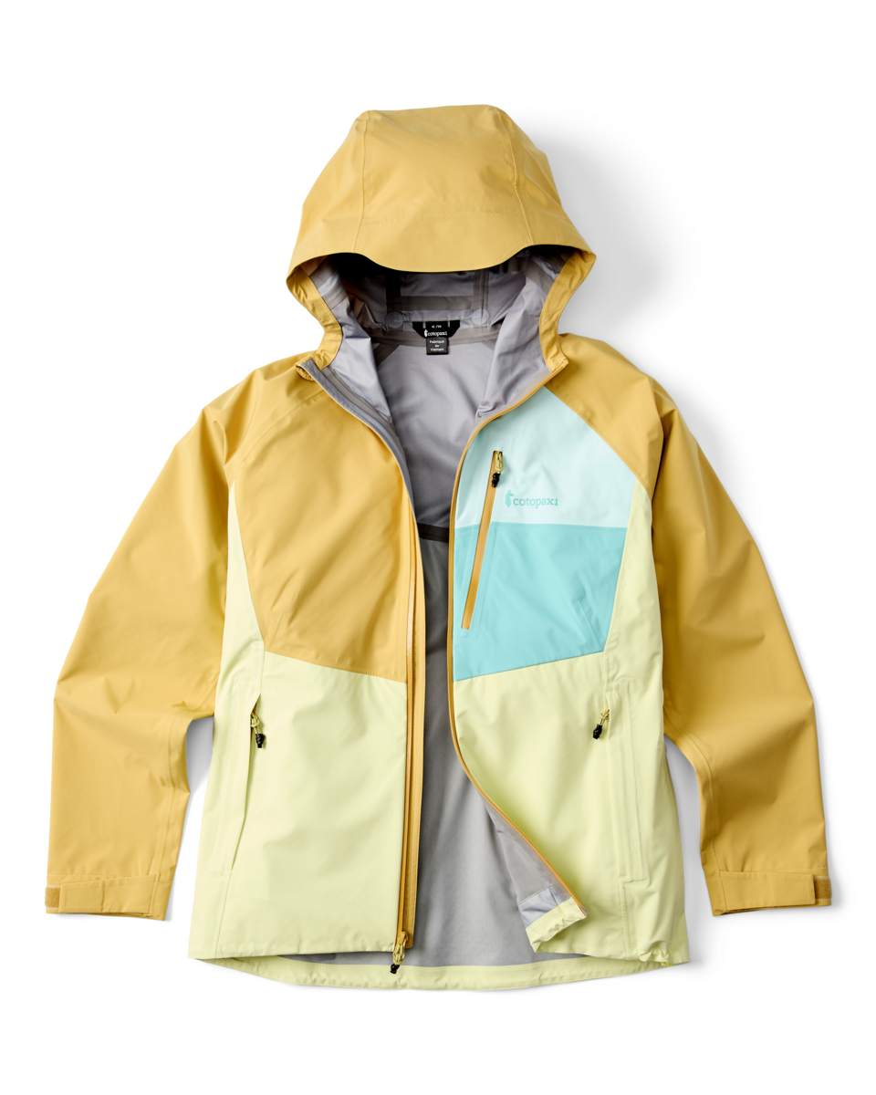 Impermeo 3L Hooded Shell Jacket - Women's - Husk/Honeydew - US 3875