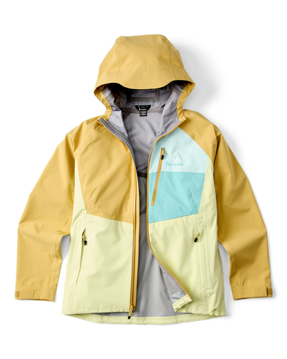 Impermeo 3L Hooded Shell Jacket - Women's - Husk/Honeydew - US 3875