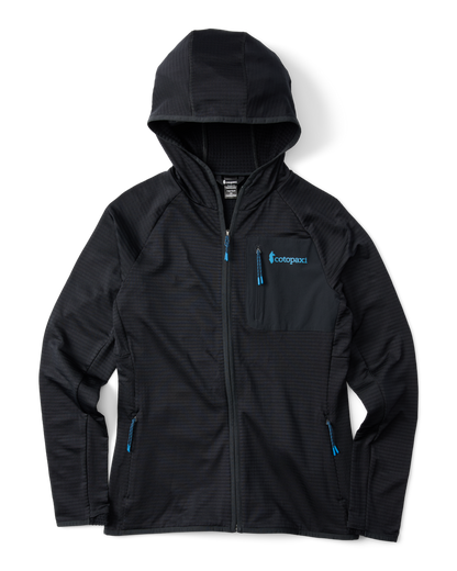 Otero Fleece Full-Zip Hooded Jacket - Women's - Cotopaxi Black - US 1845