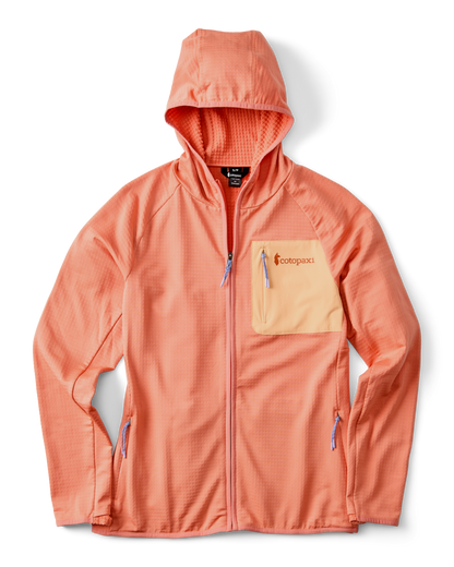 Otero Fleece Full-Zip Hooded Jacket - Women's - Grapefruit - US 2106