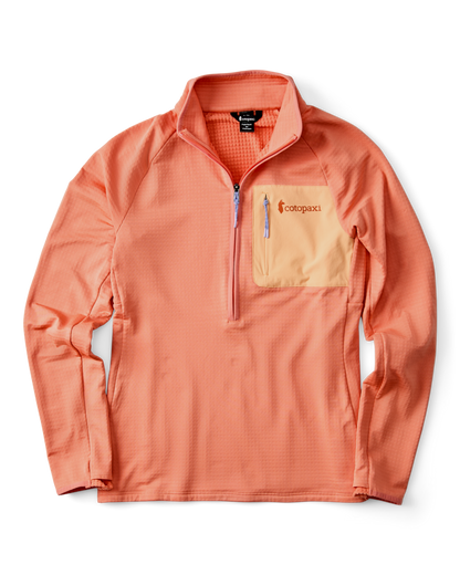 Otero Fleece Half-Zip Pullover - Women's - Grapefruit - US 2079