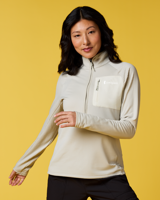 Otero Fleece Half-Zip Pullover - Women's - Mineral - US 7005