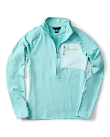 Otero Fleece Half-Zip Pullover - Women's - Tide Pool - US 5129