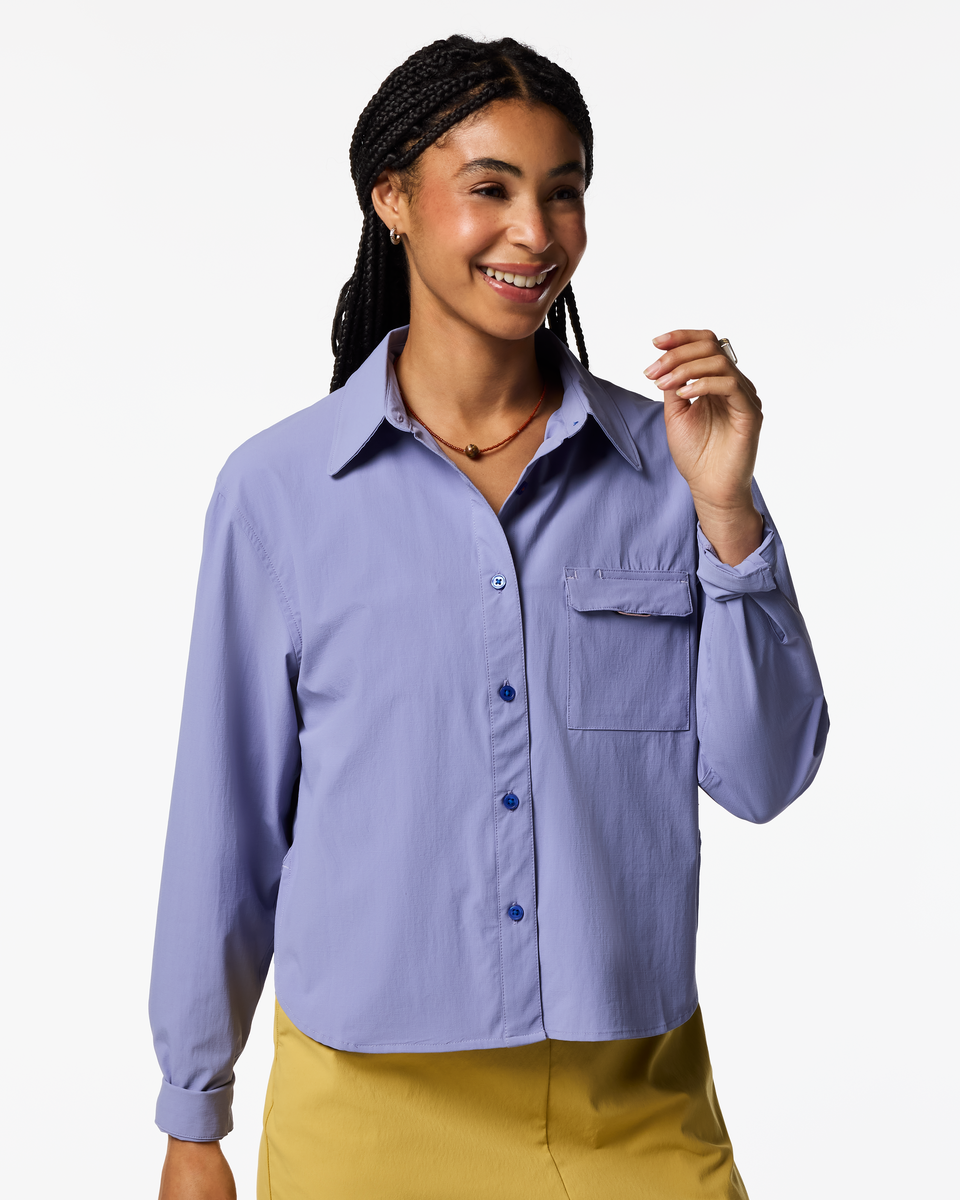Solta Long-Sleeve Sun Shirt - Women's - Aster - US 1350
