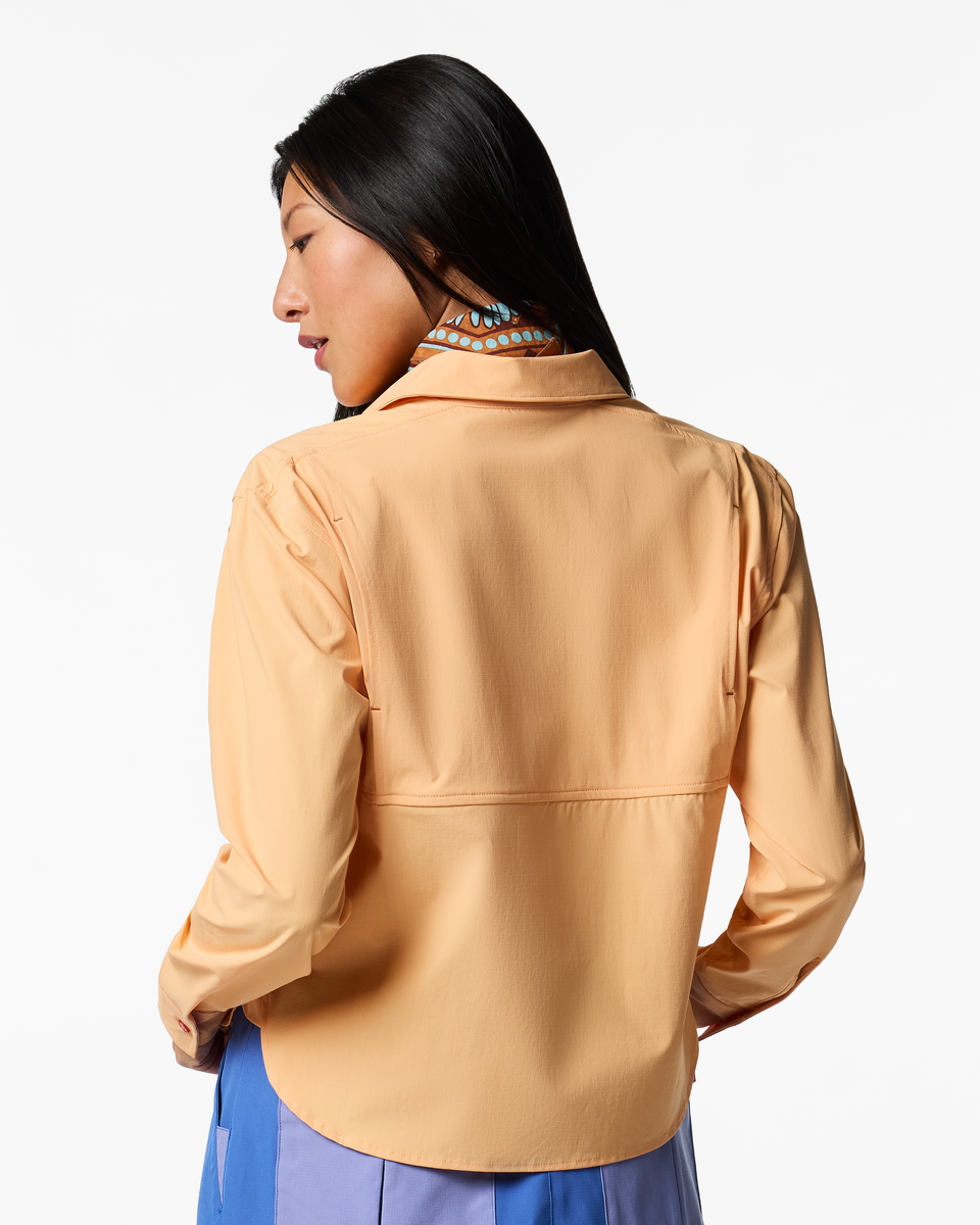 Solta Long-Sleeve Sun Shirt - Women's - Cantaloupe - US 4871