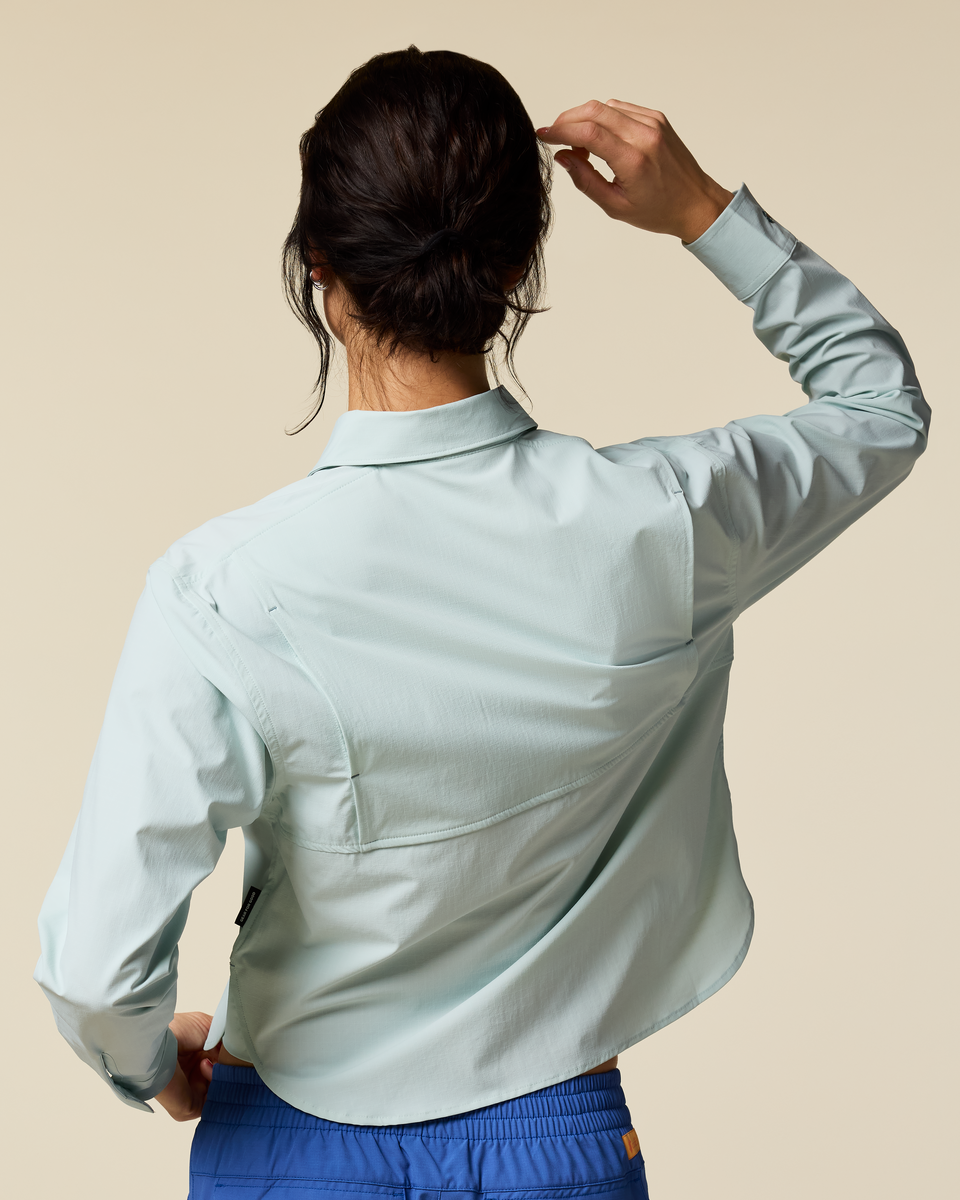 Solta Long-Sleeve Sun Shirt - Women's - Surf - US 5346
