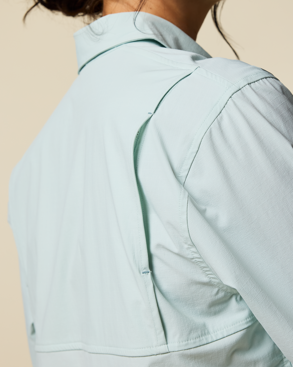 Solta Long-Sleeve Sun Shirt - Women's - Surf - US 5346