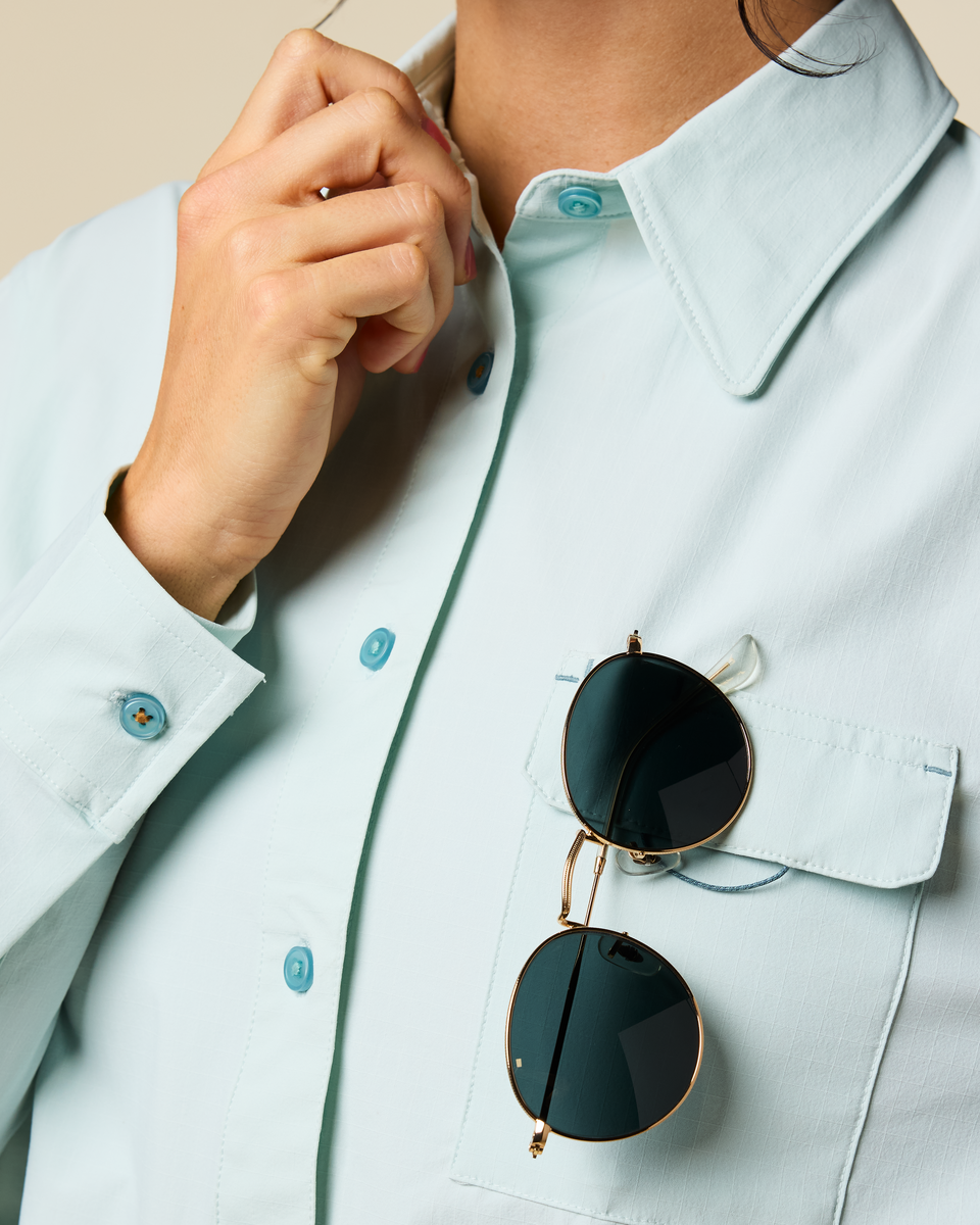 Solta Long-Sleeve Sun Shirt - Women's - Surf - US 5346
