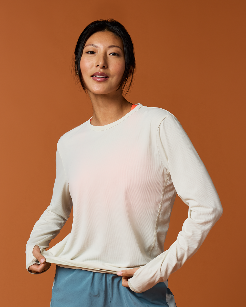 Sombra Long-Sleeve Sun Shirt - Women's - Chalk - US 5834