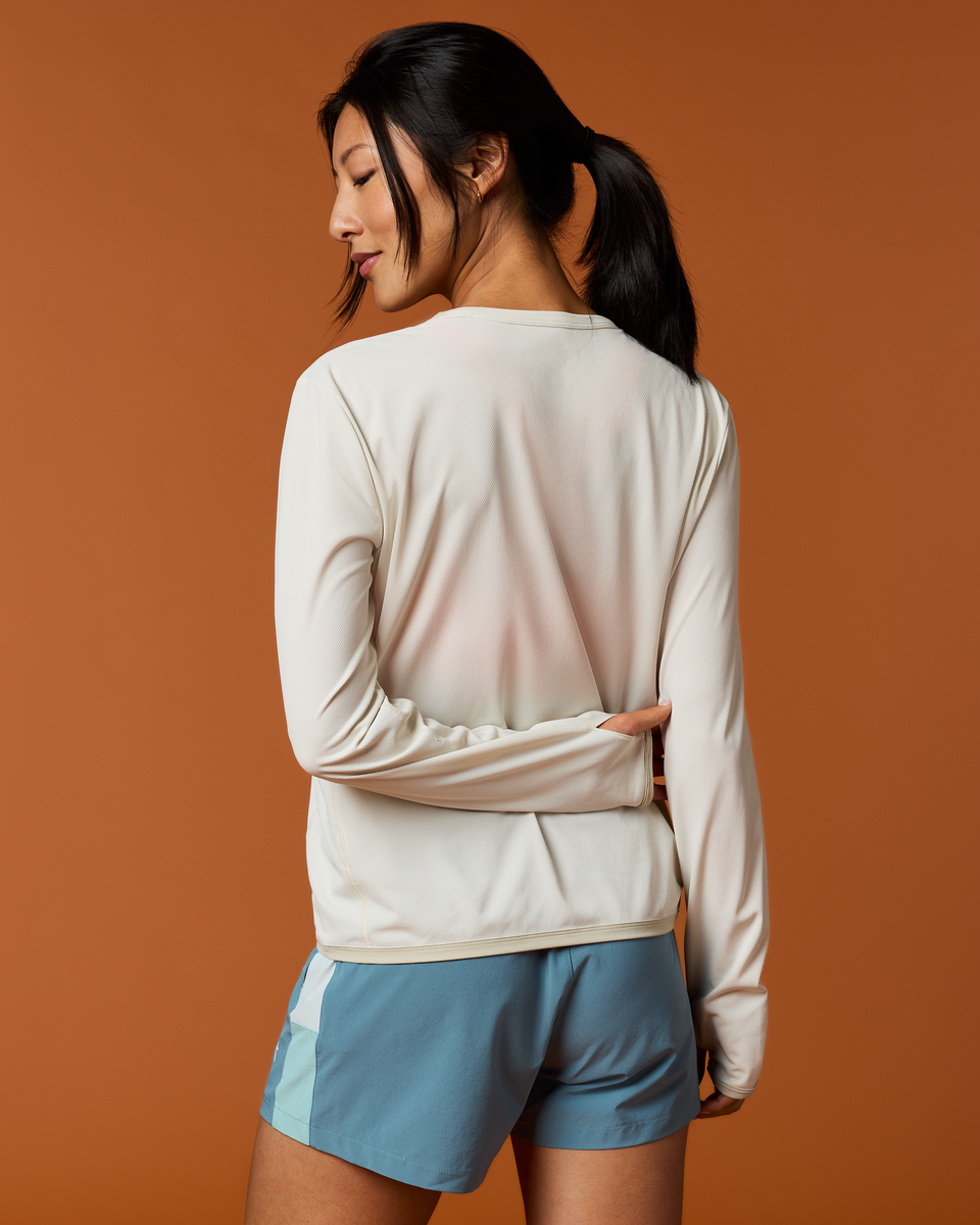 Sombra Long-Sleeve Sun Shirt - Women's - Chalk - US 5834