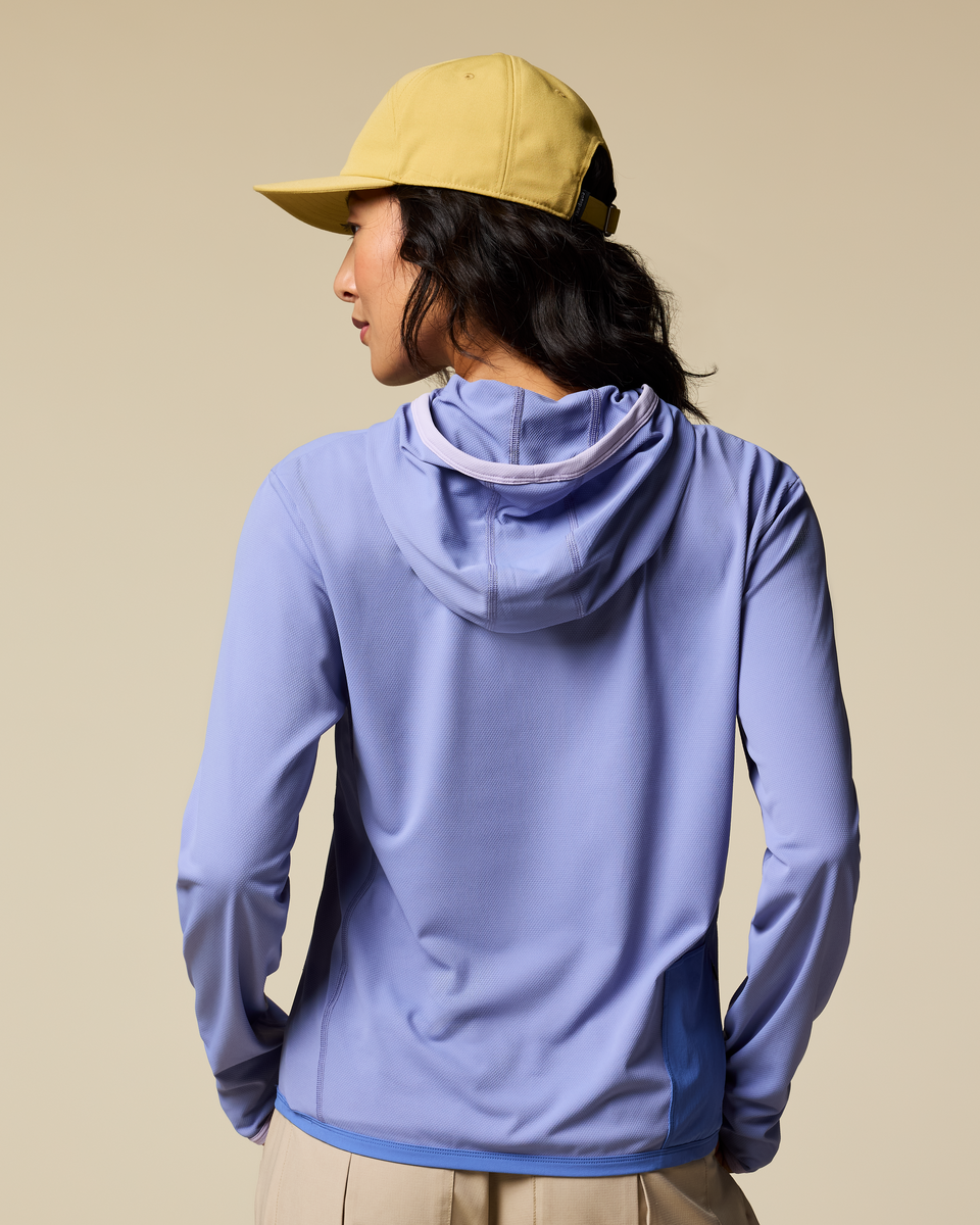 Sombra Sun Hoodie - Women's - Aster - US 6476